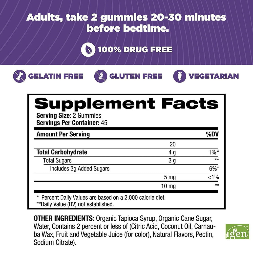 10mg Melatonin Sleep Gummies | Strawberry