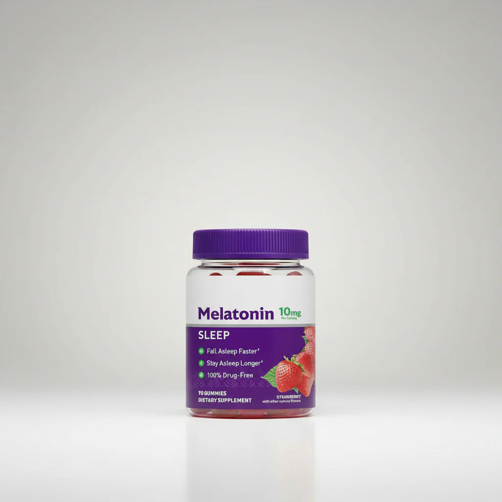 10mg Melatonin Sleep Gummies | Strawberry